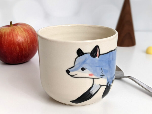 blue fox tumbler