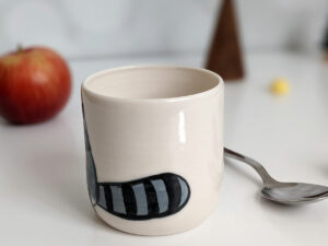 raccoon polar ice tumbler porcelain