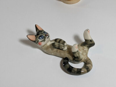Porcelain Figurine - Cat (Sarah) - Image 3