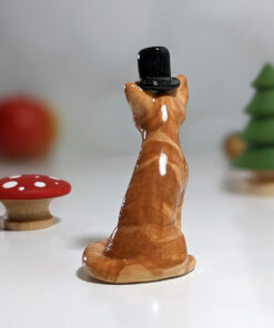 cat hat figurine