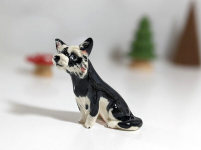 Porcelain Figurine - Dog (Loki)