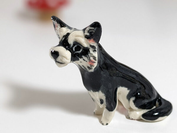 porcelain figurine dog