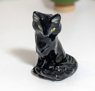 Porcelain Figurine - Cat (Bandit) - Image 2