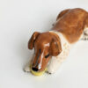 dog portrait figurine