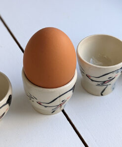 opossum egg cup cute handmade kness