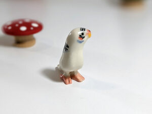 porcelain budgie figurine