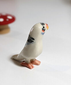 porcelain budgie figurine