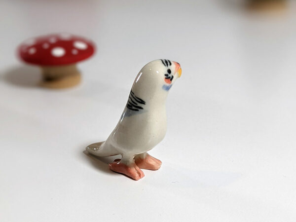 porcelain budgie figurine