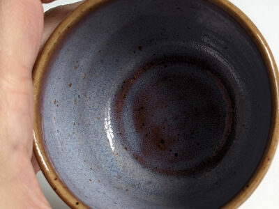 speckled clay tumbler fox pumpkin