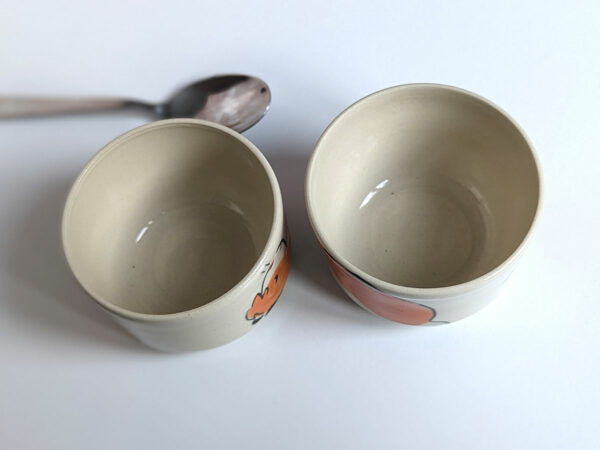adorable corgi sleeping cup handmade
