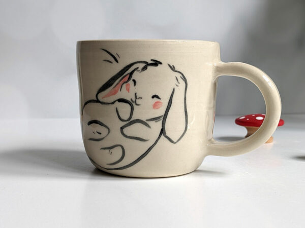 lop bunny mug