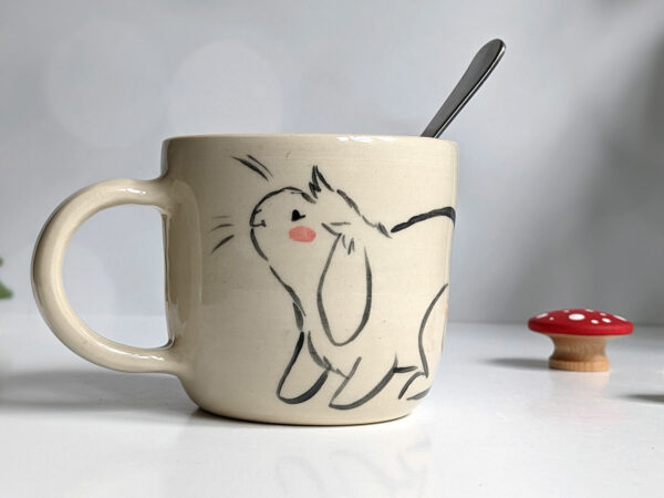 lop bunny mug