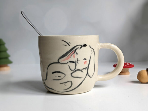 lop bunny mug