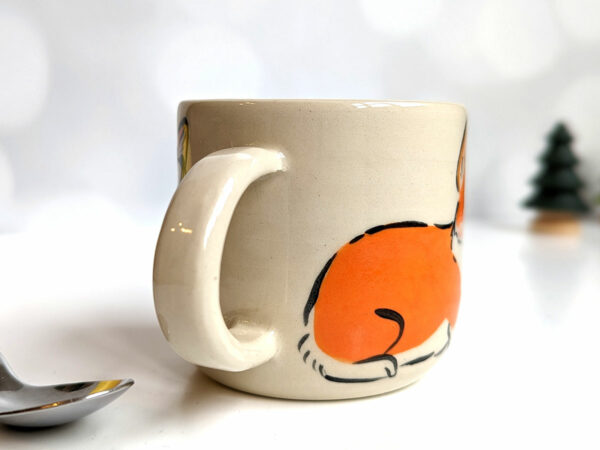 cutest handmade corgi mug one of a kind