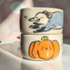 opossum pumpkin tumbler cute