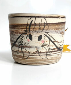 ceramic cup moth