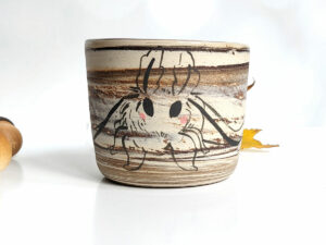 ceramic cup moth