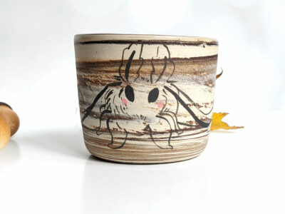ceramic cup moth