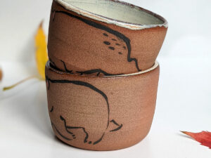 red clay tumbler wombat