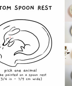 custom spoon rest piece