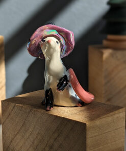 opossum witch figurine