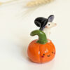 pumpkin mouse figurine