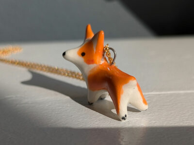 Pendentif - Corgi Sploot – Image 9
