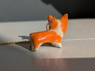 Pendentif - Corgi Sploot – Image 6