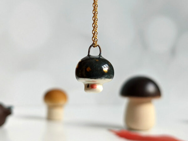 night cap mushroom pendant
