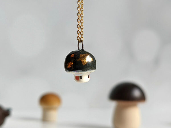 night cap mushroom pendant
