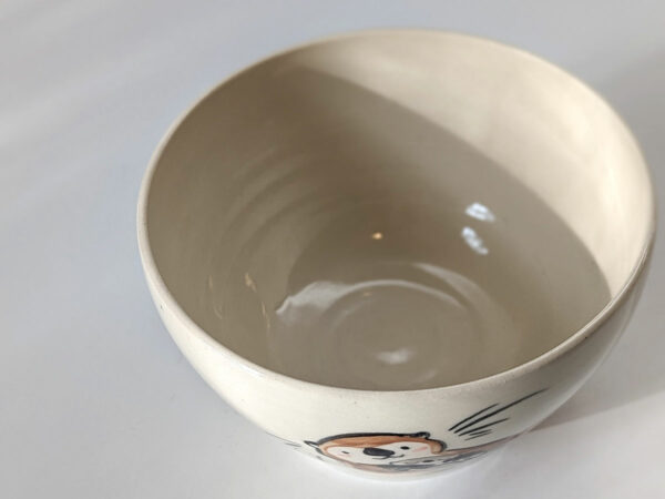 otter bowl stoneware