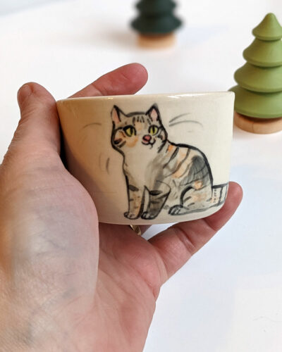 Small Cat Tumbler