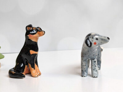 Dog Figurines - Levi and Teddy - Image 3