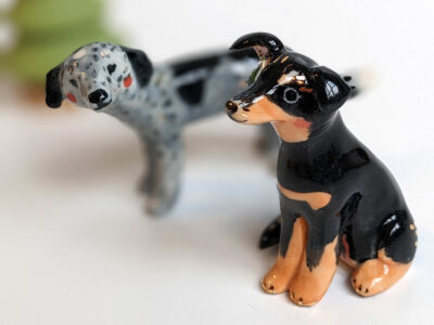 Dog Figurines - Levi and Teddy - Image 7