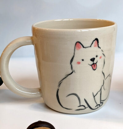 Opossum and Samoyed Mugs - Image 2