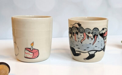 Opossum and Samoyed Mugs - Image 4