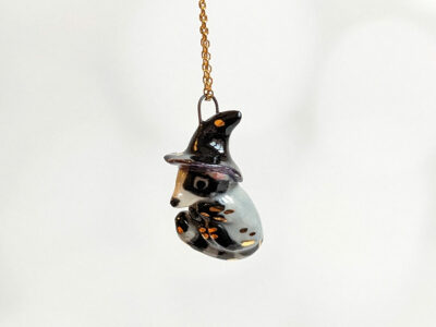 Raccoon Witch Pendant - Image 5