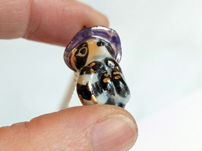 Raccoon Witch Pendant - Image 2