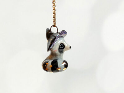 Raccoon Witch Pendant - Image 15