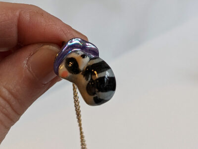 Raccoon Witch Pendant - Image 8