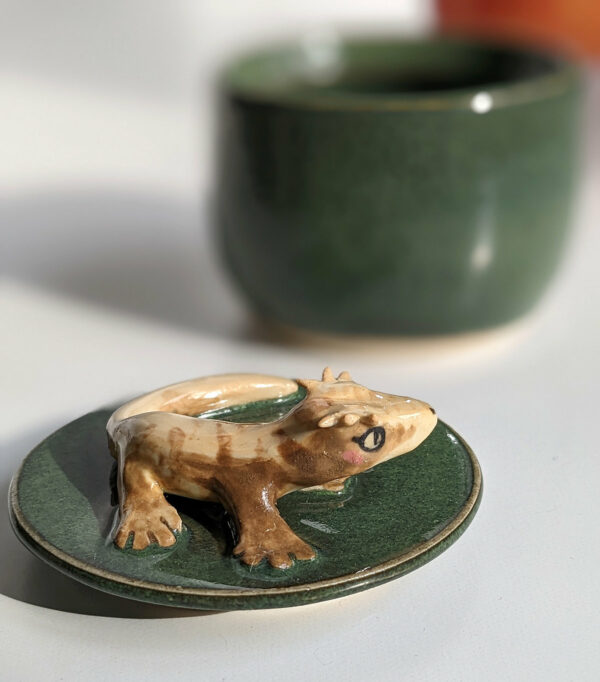 crested gecko memorial urn