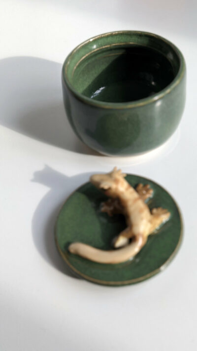 crested gecko memorial urn