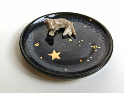 Dog Dish and Figurine - Image 2