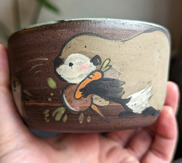 beaver family bowl