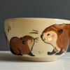 beaver family bowl