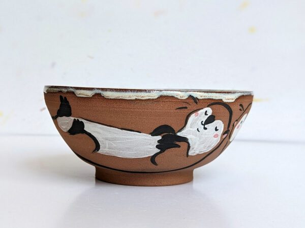 otter family bowl