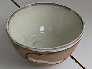 cute otter bowl handmade kness