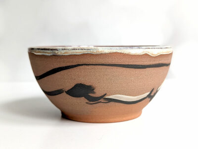 Stoneware Bowl - Red- Otter - Image 11