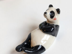 porcelain panda figurine