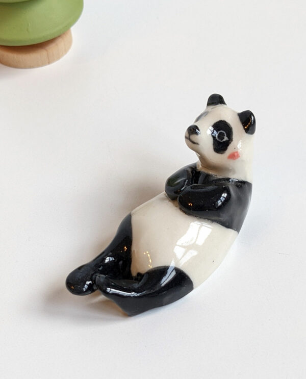 porcelain panda figurine